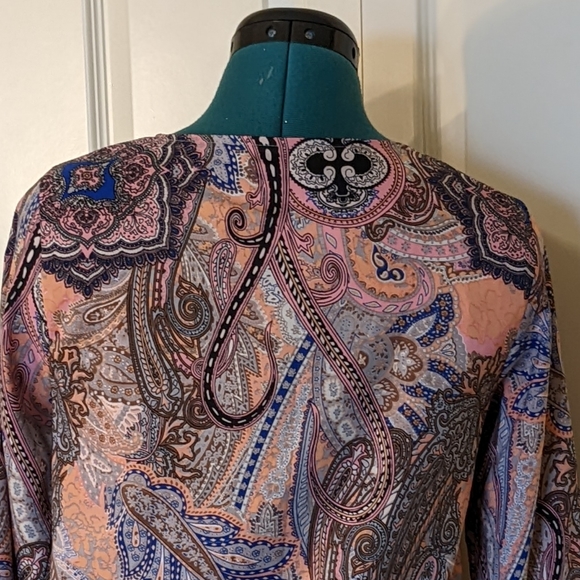 Ya Pei Paisley Bomber Jacket - Size Small - Picture 5 of 8